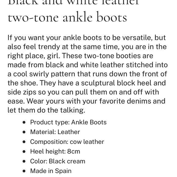 Alohas Blair leather boots - Picture 7 of 9